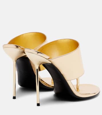 Lidia 105 patent leather mules | Paris Texas