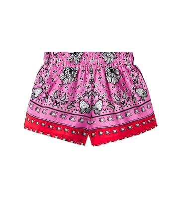 Morango Bandana cotton shorts | Fábula