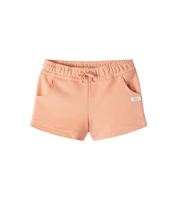Cotton jersey shorts | Chloé Kids