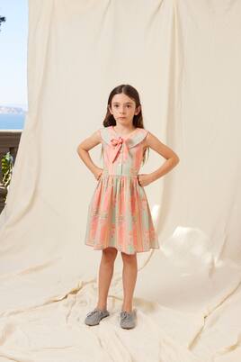 Florence printed cotton dress | Bebe Organic