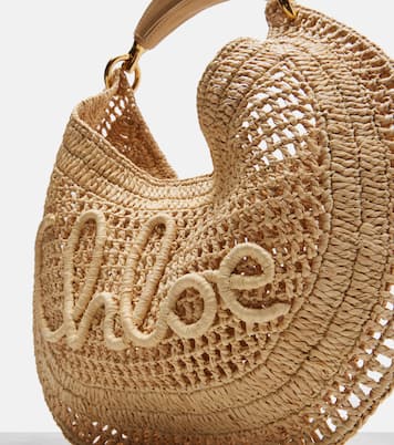 Schultertasche Summer Banana aus Raffiabast | Chloé