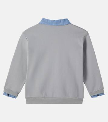 Sweat-shirt Priem brodé en coton | Donsje