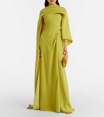Robe longue drapée | Marmar Halim