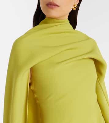 Robe longue drapée | Marmar Halim