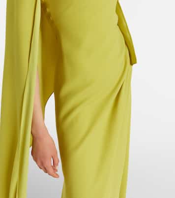 Robe longue drapée | Marmar Halim