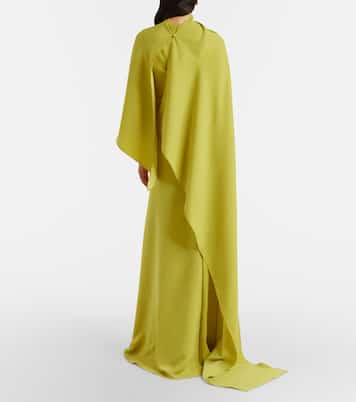 Robe longue drapée | Marmar Halim