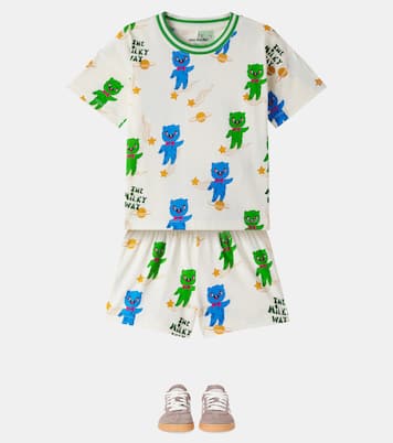 T-shirt Alien en coton | Mini Rodini