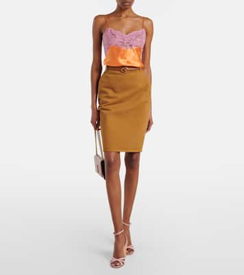 Sandales compensées Tati en cuir | Aquazzura