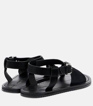 Ora calf hair sandals | A.Emery