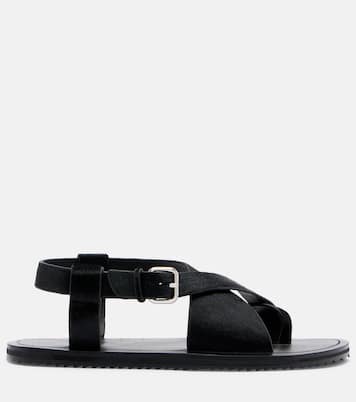 Ora calf hair sandals | A.Emery