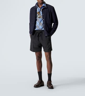 Burberry Check cotton poplin shirt | Burberry
