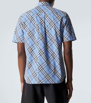 Burberry Check cotton poplin shirt | Burberry