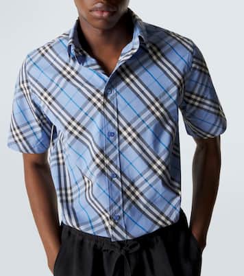 Burberry Check cotton poplin shirt | Burberry