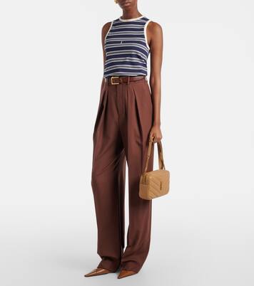 Schultertasche Loulou Mini aus Leder | Saint Laurent