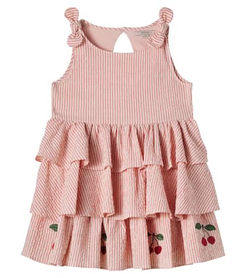 Ellie striped cotton seersucker dress | Konges Sløjd