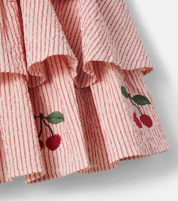 Ellie striped cotton seersucker dress | Konges Sløjd