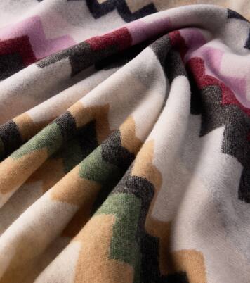 Clifford Zigzag wool-blend throw | Missoni