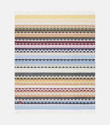 Clifford Zigzag wool-blend throw | Missoni