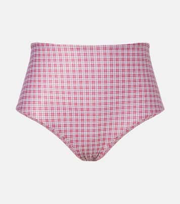Reyes checked bikini bottoms | Faithfull