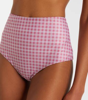 Reyes checked bikini bottoms | Faithfull