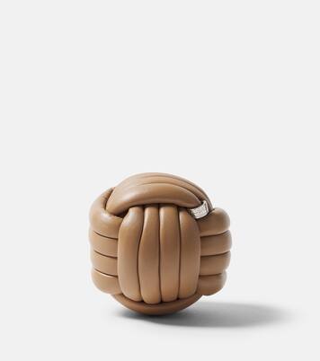 Nodo leather paperweight | Giobagnara