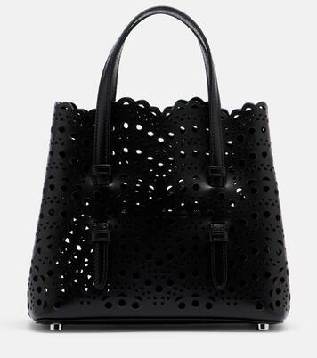 Mina 20 Vienne leather tote bag | Alaïa