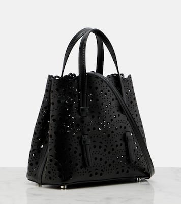 Mina 20 Vienne leather tote bag | Alaïa