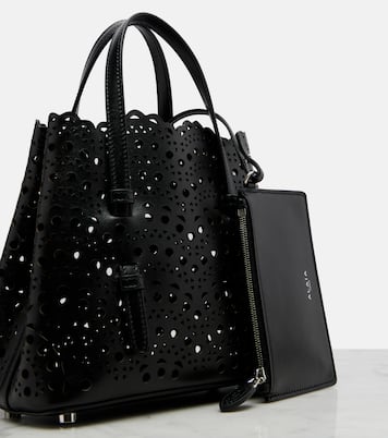 Mina 20 Vienne leather tote bag | Alaïa