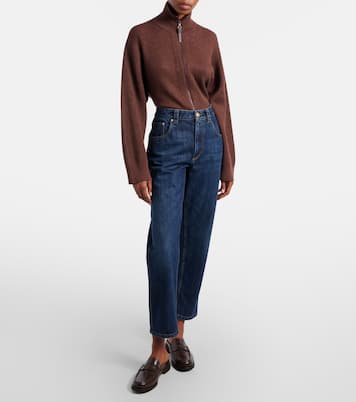 Cropped straight jeans | Brunello Cucinelli