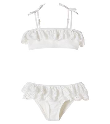 Indra floral scalloped bikini   | Zimmermann Kids
