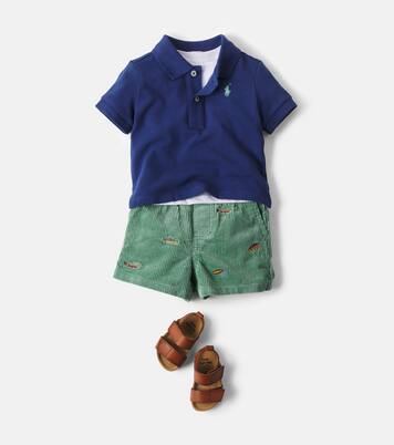 Baby Set aus Polohemd und Shorts aus Baumwolle | Polo Ralph Lauren Kids