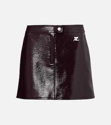 Cotton-blend miniskirt | Courrèges