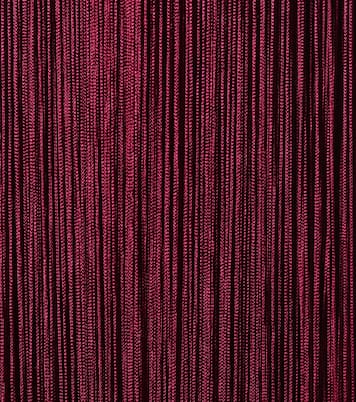 Robe en crêpe à franges | Stella McCartney