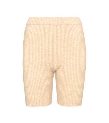 Siu ribbed-knit biker shorts | Nanushka