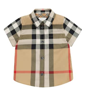 Bebé - camisa Vintage Check en mezcla de algodón | Burberry Kids