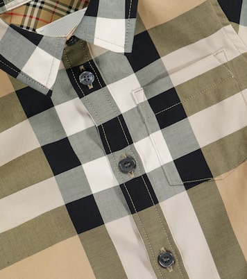 Bebé - camisa Vintage Check en mezcla de algodón | Burberry Kids