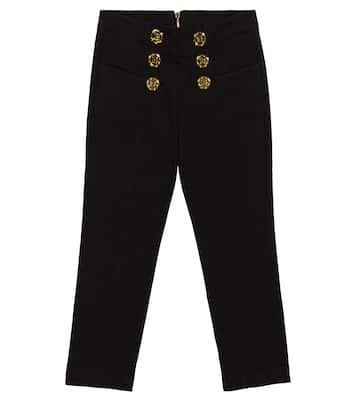Cotton-blend pants | Balmain Kids