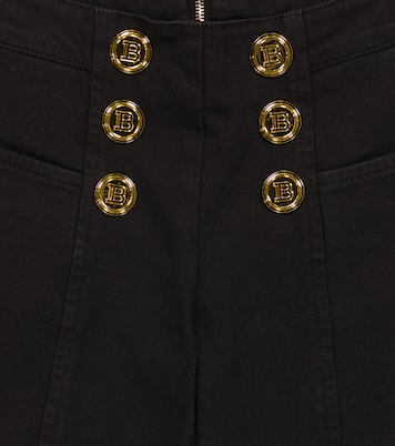 Cotton-blend pants | Balmain Kids