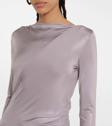 Lilies - Miniabito Jade con cut-out | Rick Owens