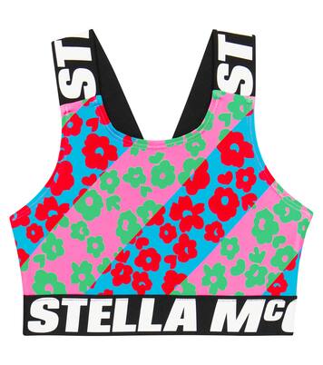 Printed jersey crop top | Stella McCartney Kids