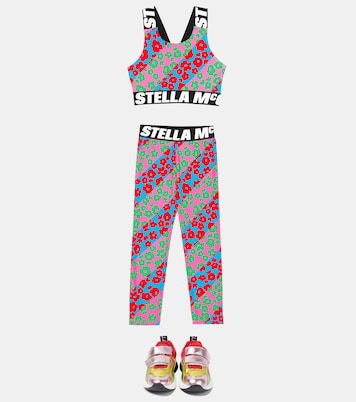 Printed jersey crop top | Stella McCartney Kids
