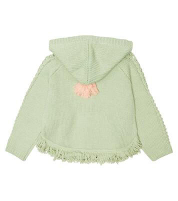 Clara embroidered hooded cardigan | Louise Misha