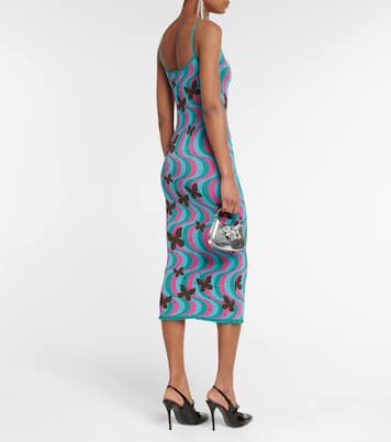 Jacquard midi dress | Alessandra Rich