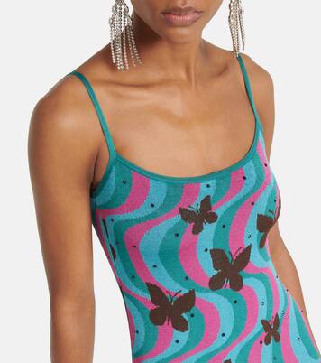 Jacquard midi dress | Alessandra Rich