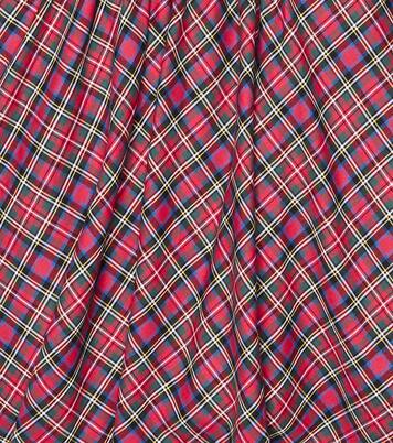 Robe en coton à carreaux | Paade Mode