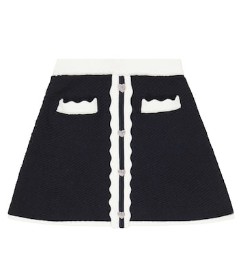 Cotton and wool skirt | Self-Portrait Kids