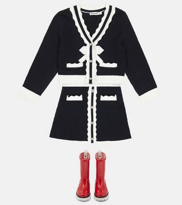 Cotton and wool skirt | Self-Portrait Kids