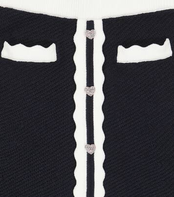 Cotton and wool skirt | Self-Portrait Kids