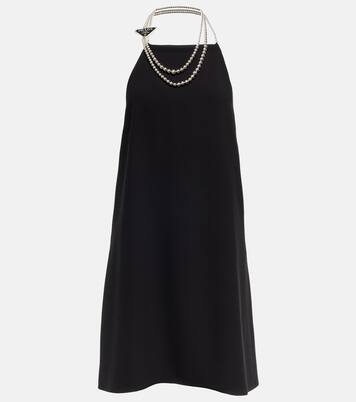 Embellisehd cady minidress | Prada