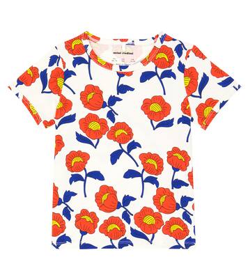 Flowers cotton jersey T-shirt | Mini Rodini